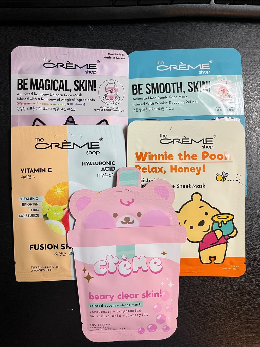 The Crème Shop Face Mask Bundle
